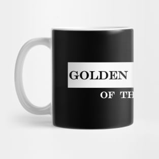 golden retriever of the group Mug